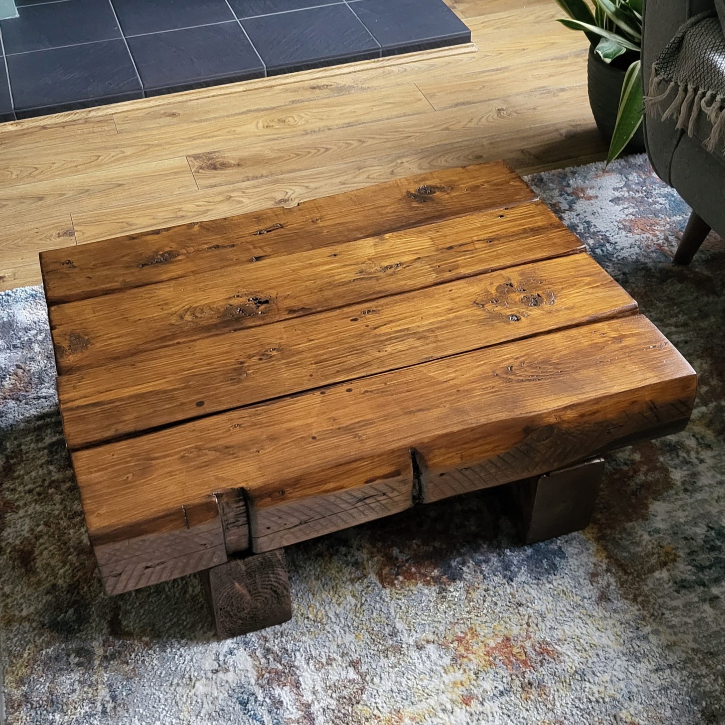 Railway Sleeper Coffee Table