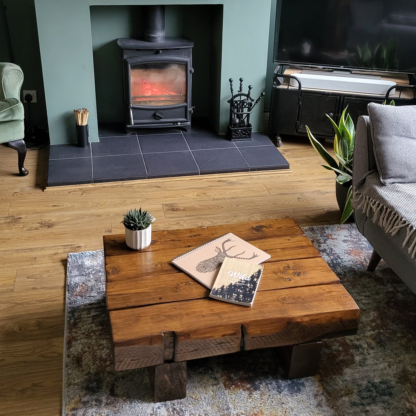 Railway Sleeper Coffee Table