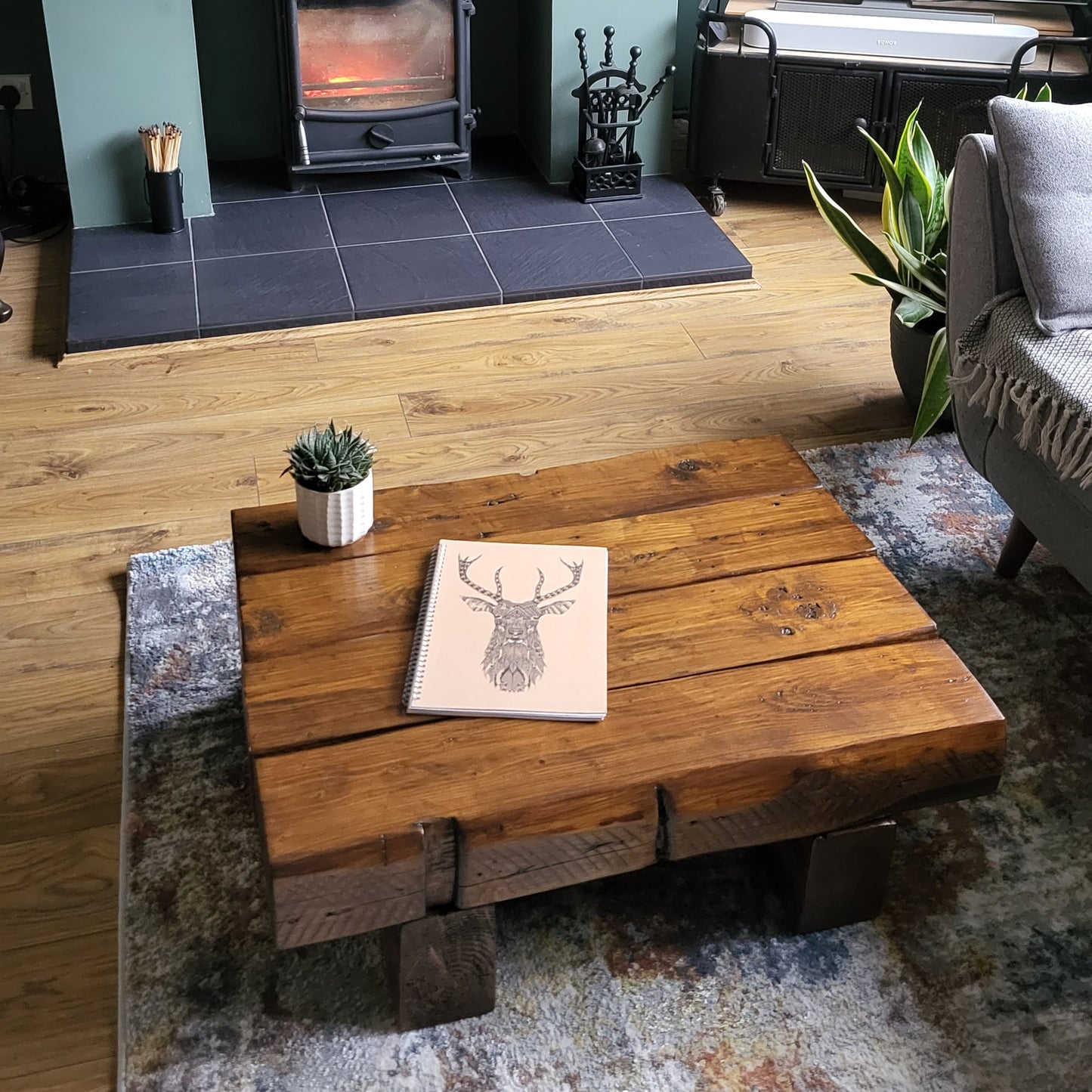 Railway Sleeper Coffee Table