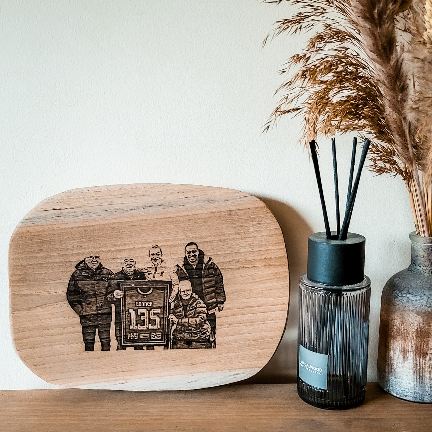 Wooden picture personalised