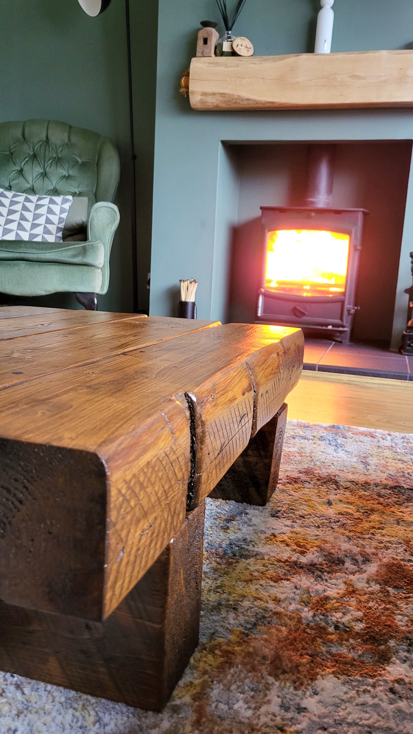 Railway Sleeper Coffee Table